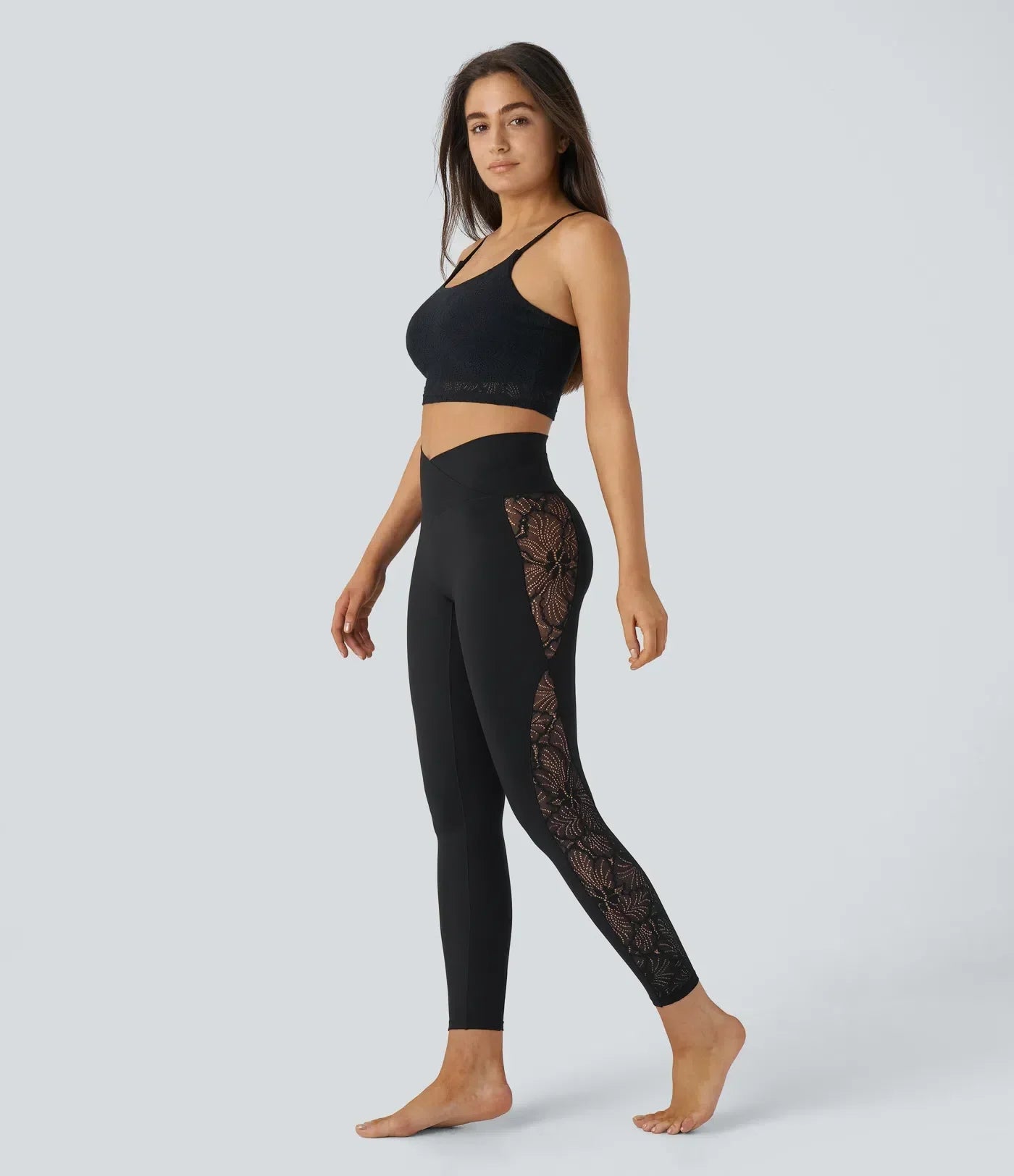 LaceSculpt™ High-Waisted Leggings