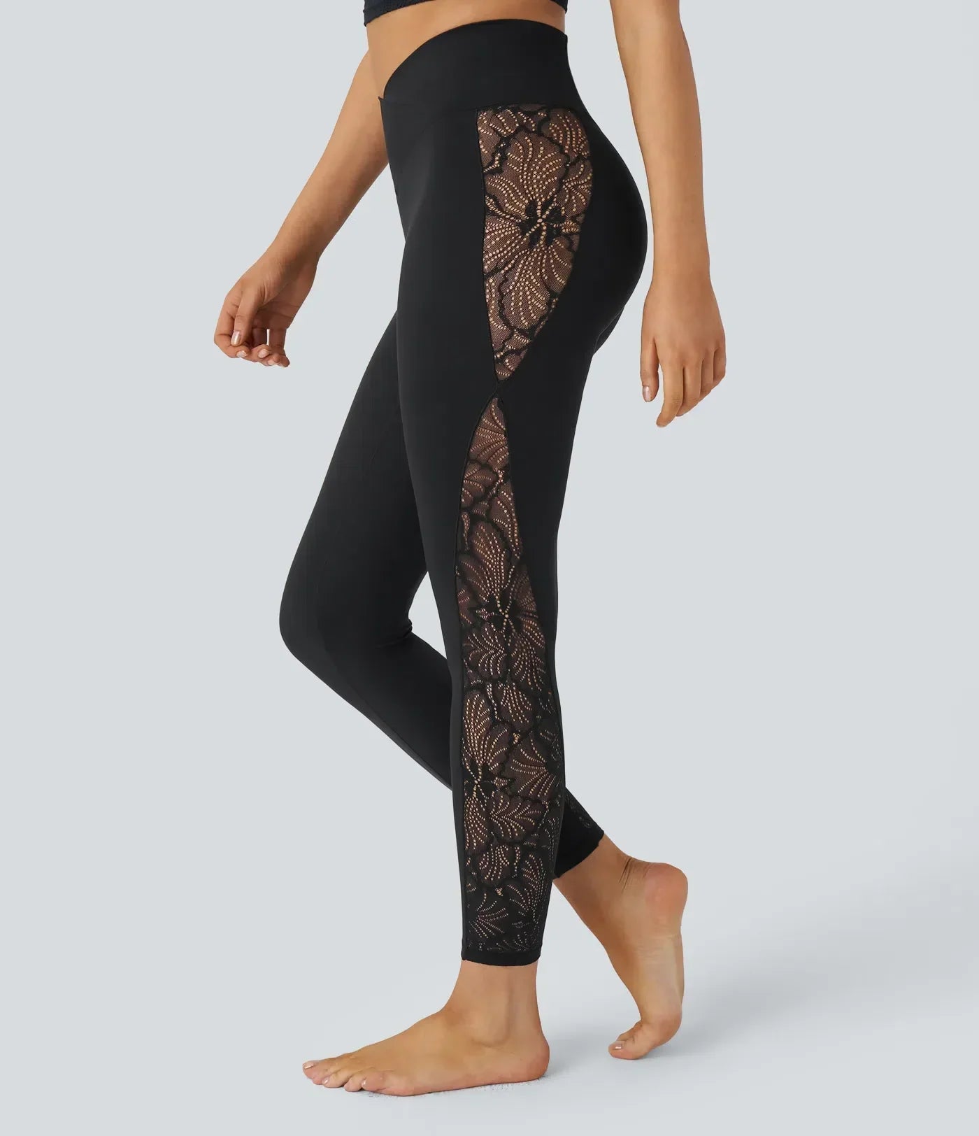 LaceSculpt™ High-Waisted Leggings