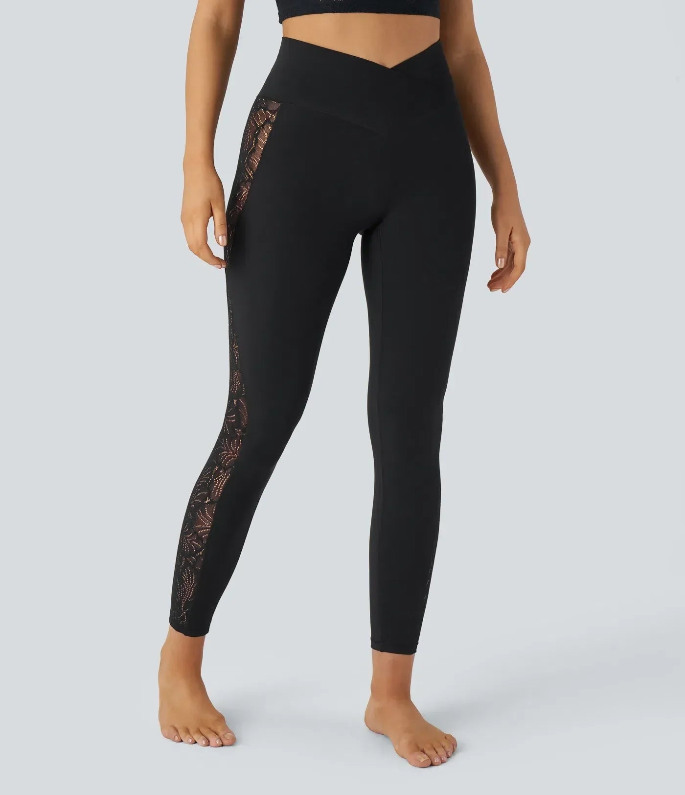 LaceSculpt™ High-Waisted Leggings