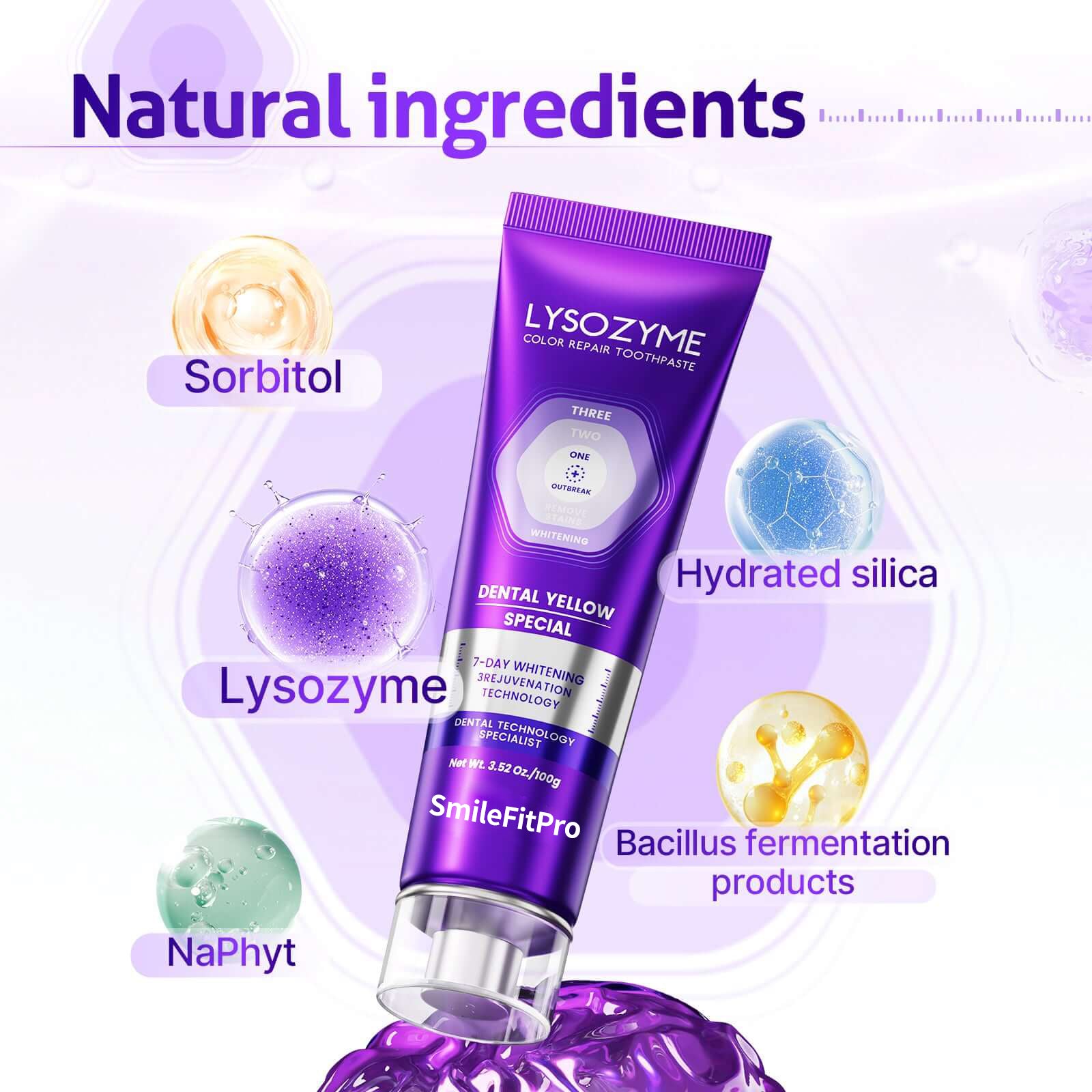 The SmileFitPro Purple  Paste