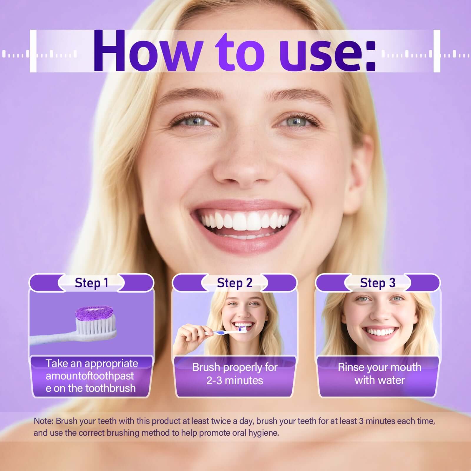 The SmileFitPro Purple  Paste