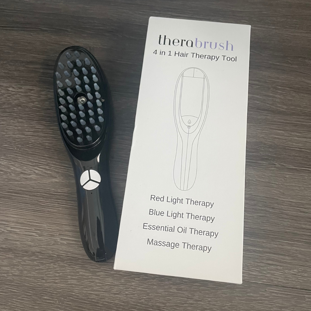 GrowGlow 4-in-1 Hair Growth Therapy Brush